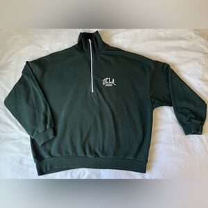 EUC H&M Women's Green Sweatshirt Size Medium